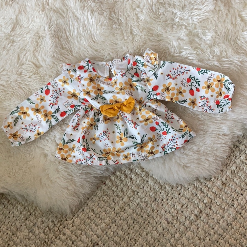 Infant 6-12 month silky shirt